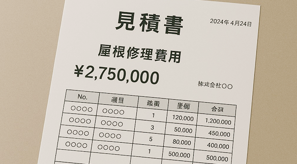 屋根の塗装の見積りとったけどなんだか高いような…